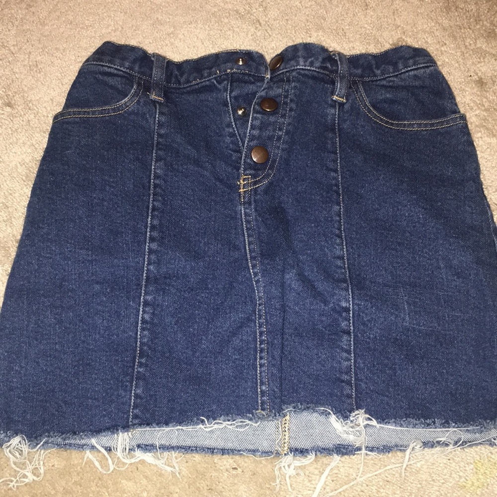 Jean skirt